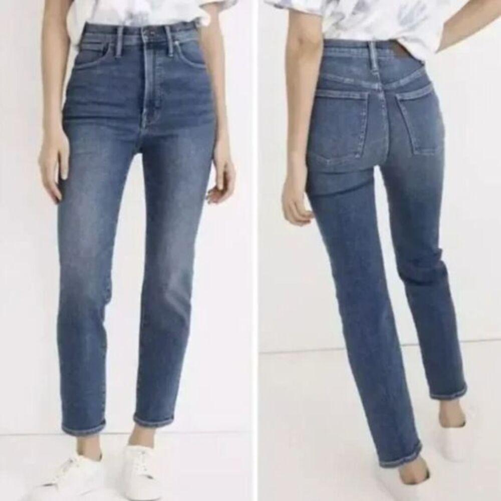 NEW Madewell The‎ Perfect Vintage Jean in Maplewood Wash, 25, MB687